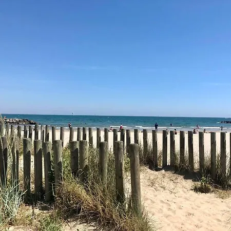 شقة La Tranquillite Des Flots *wifi * Carnon * Proche Montpellier